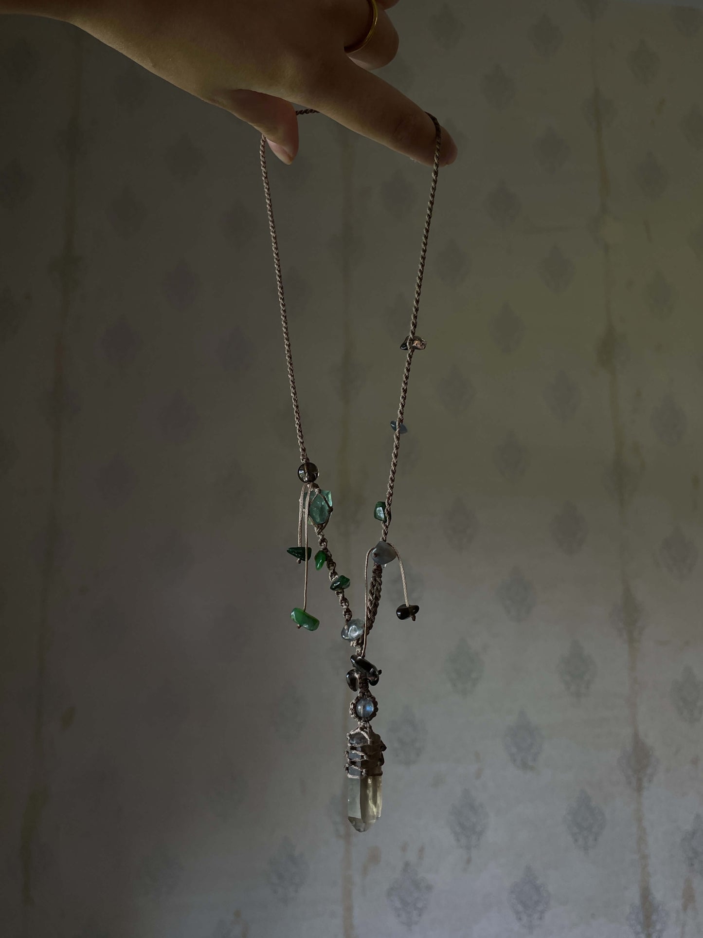 Smoky Quartz Witch Necklace