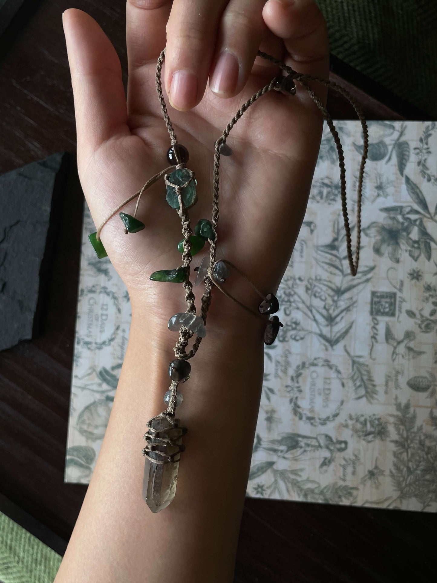Smoky Quartz Witch Necklace