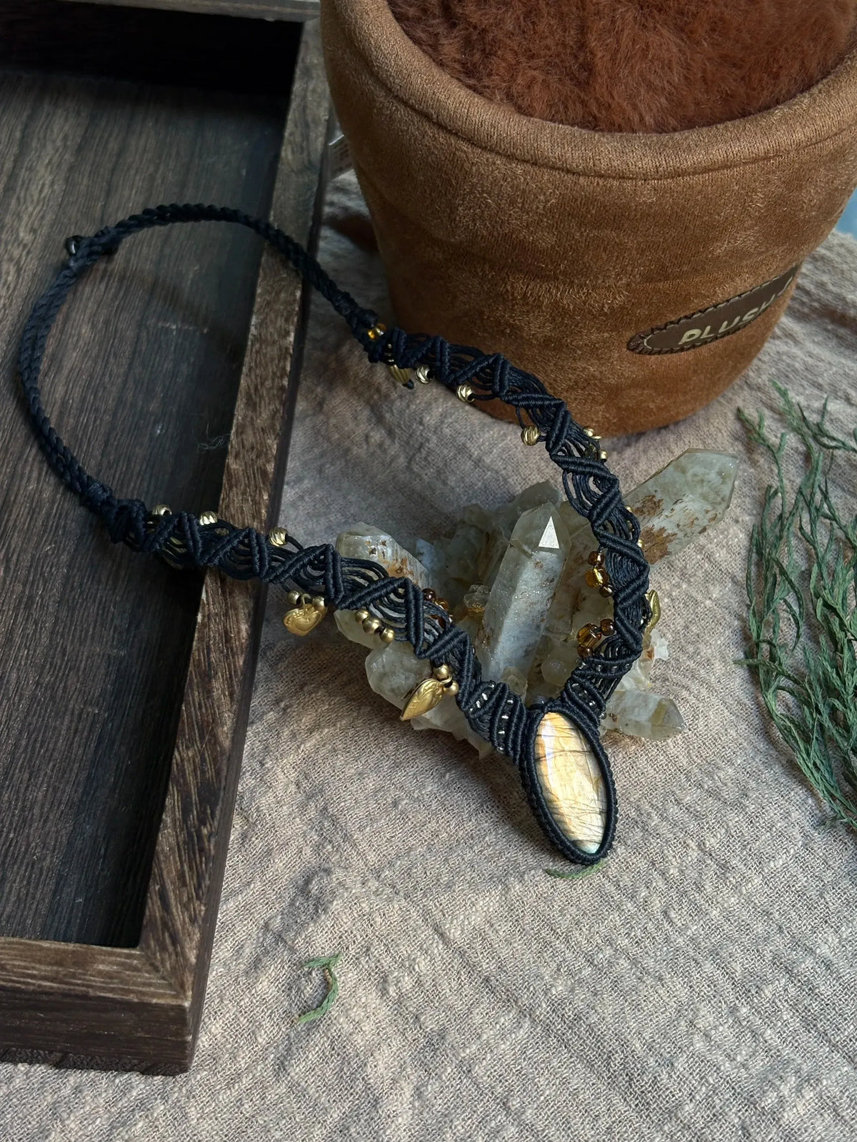 Sunset Heart Necklace