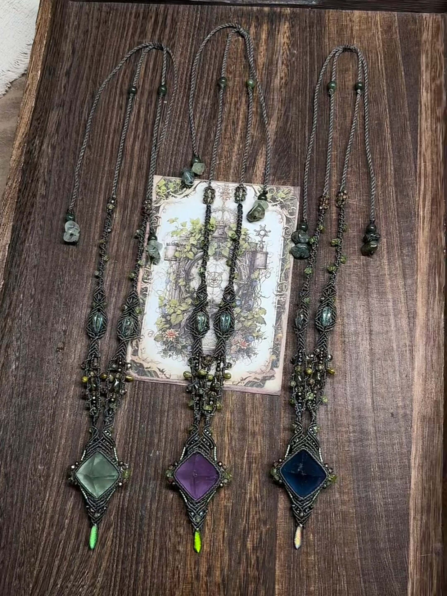 Forest Vine Amulet Necklace
