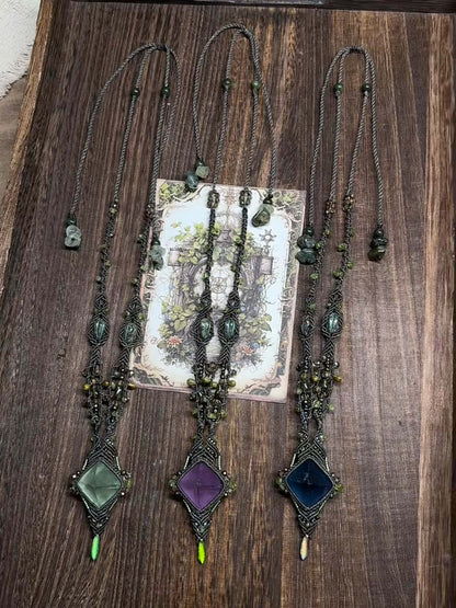 Forest Vine Amulet Necklace