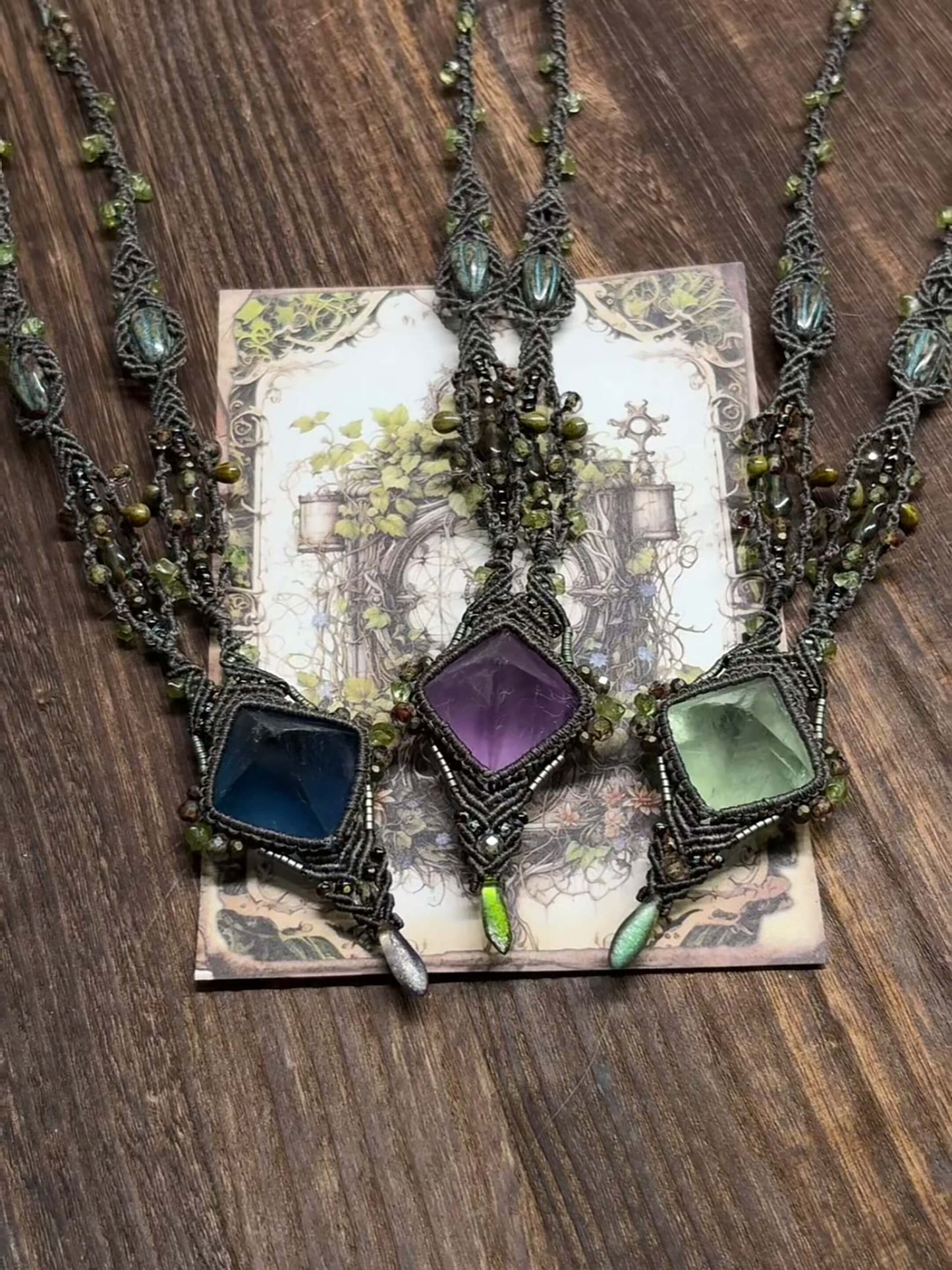 Forest Vine Amulet Necklace