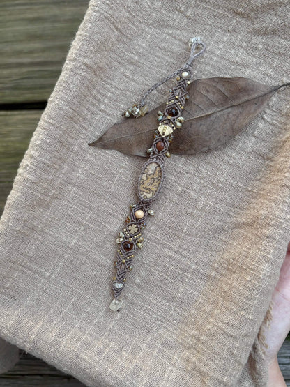 Leaf Vein Bracelet