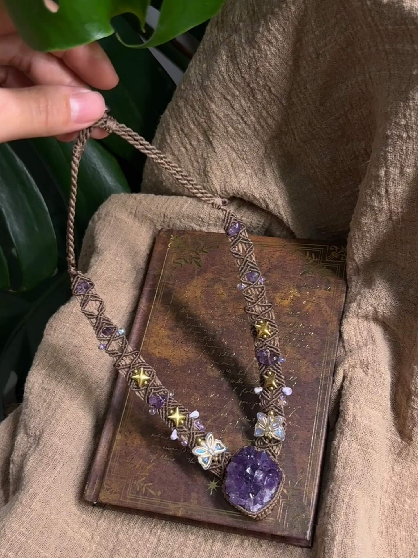 Wisteria Witch Necklace