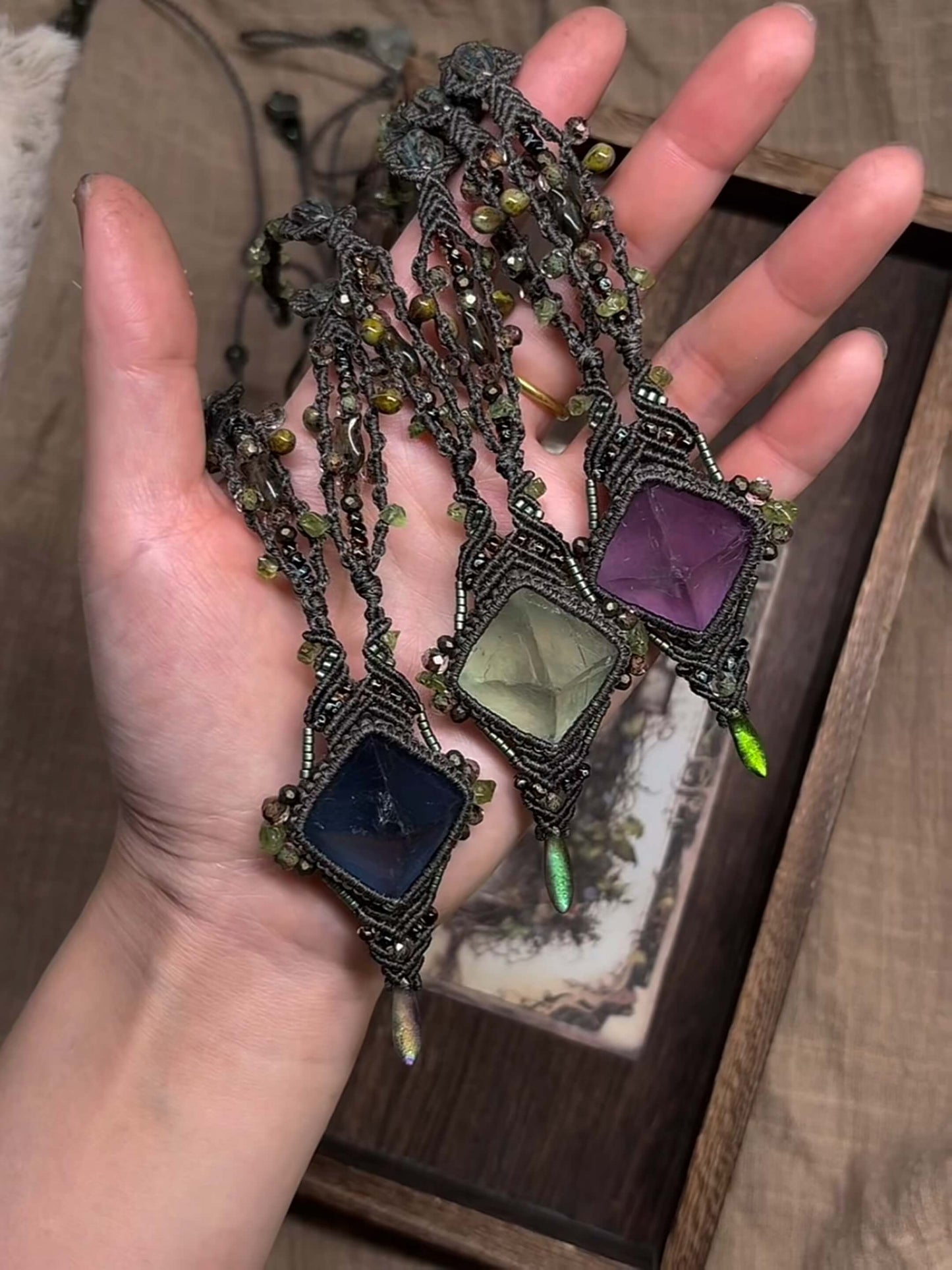 Forest Vine Amulet Necklace