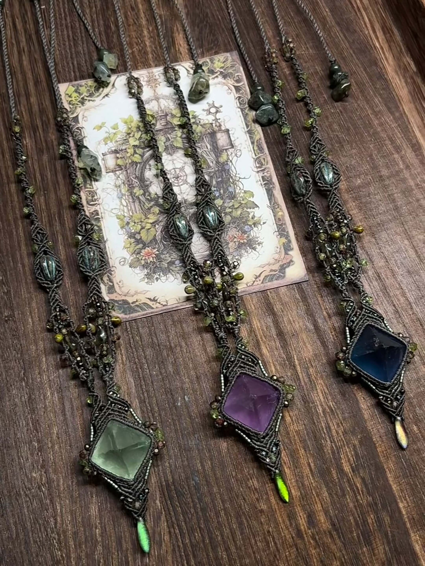 Forest Vine Amulet Necklace