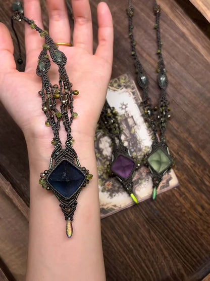 Forest Vine Amulet Necklace